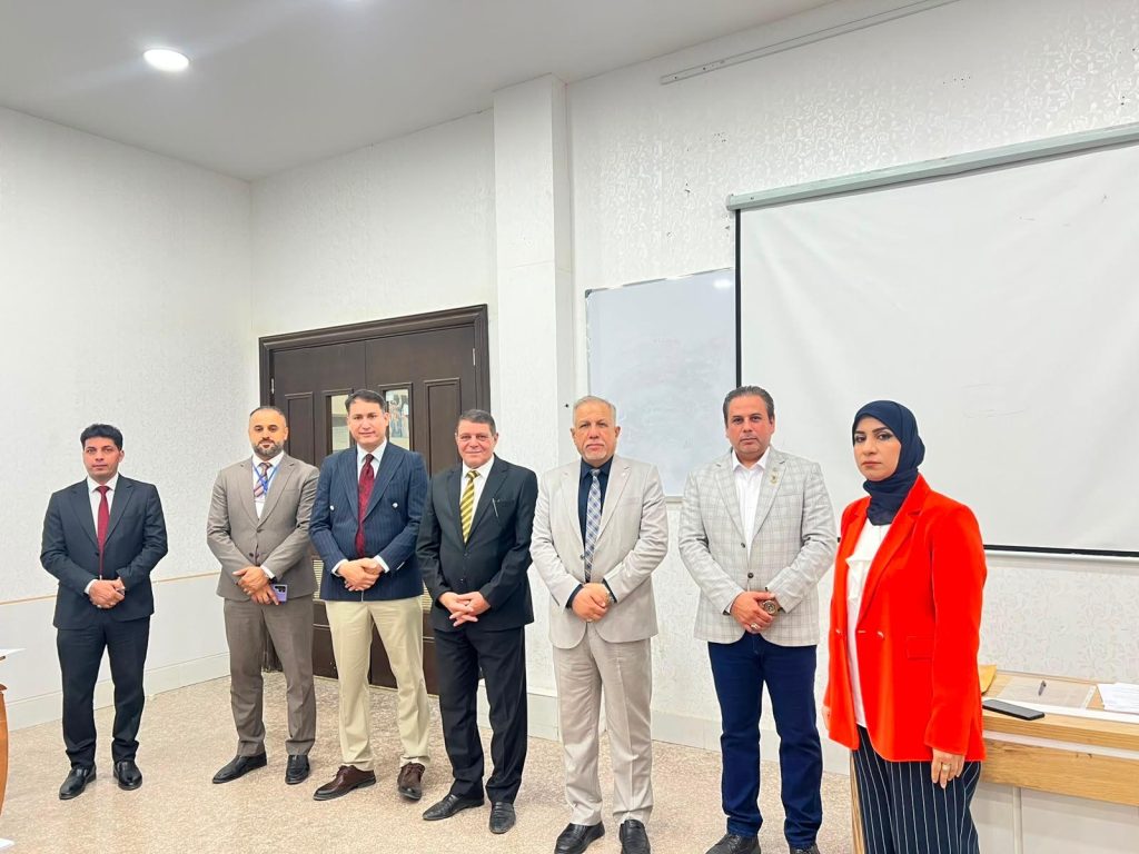 عميد كلية طب الأسنان بجامعة ذي قار يزور جامعتي العين العراقية والوطنية للعلوم والتكنولوجيا