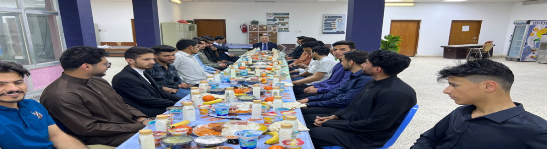 كلية طب الأسنان تقيم مأدبة إفطار رمضانية للطلبة