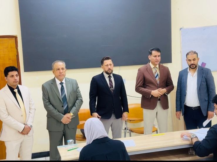كلية طب الاسنان جامعة ذي قار تباشر بأداء الامتحانات النهائية للعام الدراسي 2025 – 2026